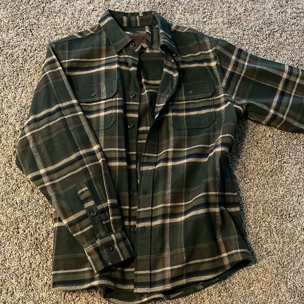Orvis Heavyweight Button Up Shirt